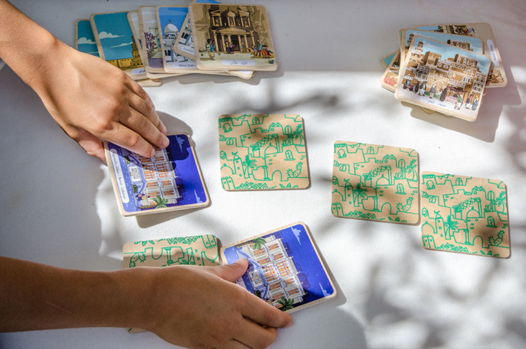 Wooden Memory Game - ARABICITY