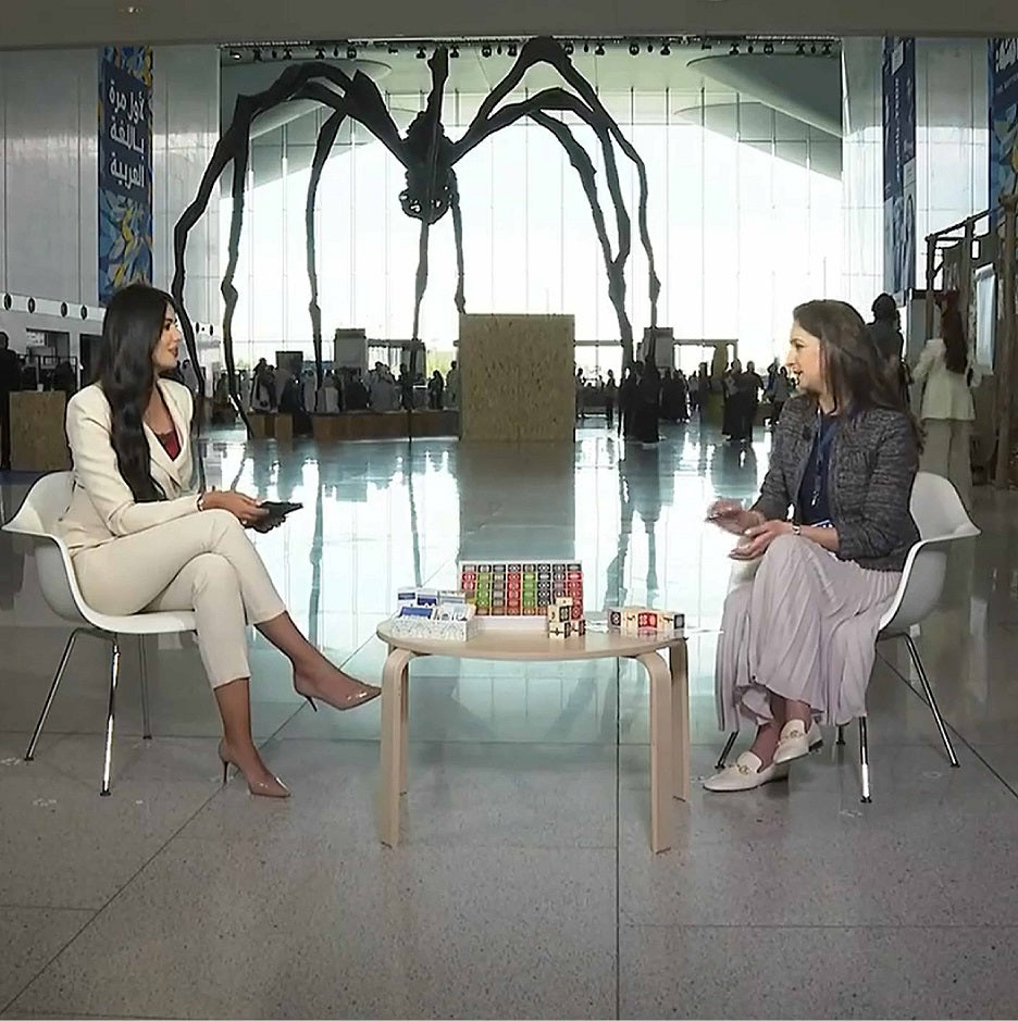 Interview on Al Jazeera TV - TEDinArabic Doha Summit