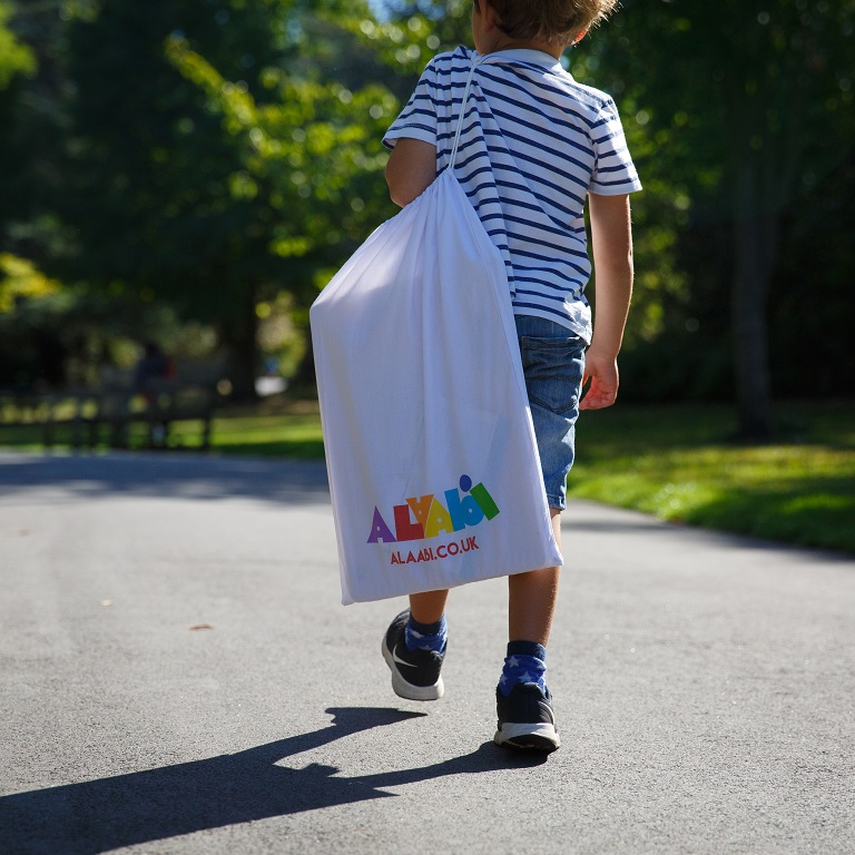 Alaabi start journey kid walking 